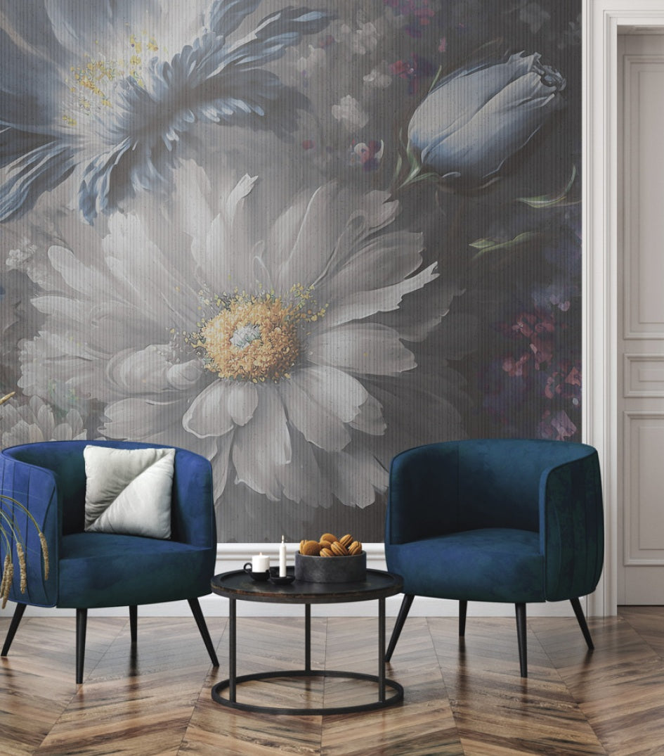 Sapphire blooms