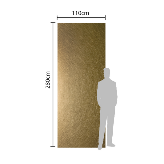 Koolstofpaneel METAL GOLD