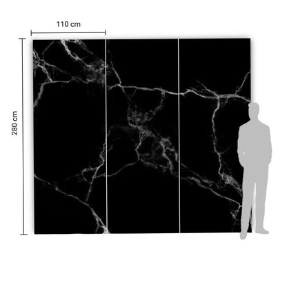 Koolstofpaneel BLACK MARQUINA Gloss
