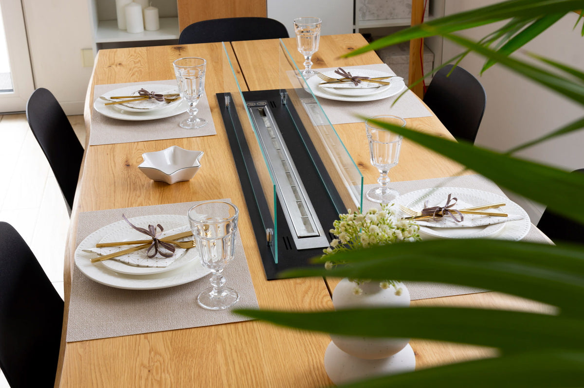 Inbouw bio ethanol haard BIO-EKO 100cm