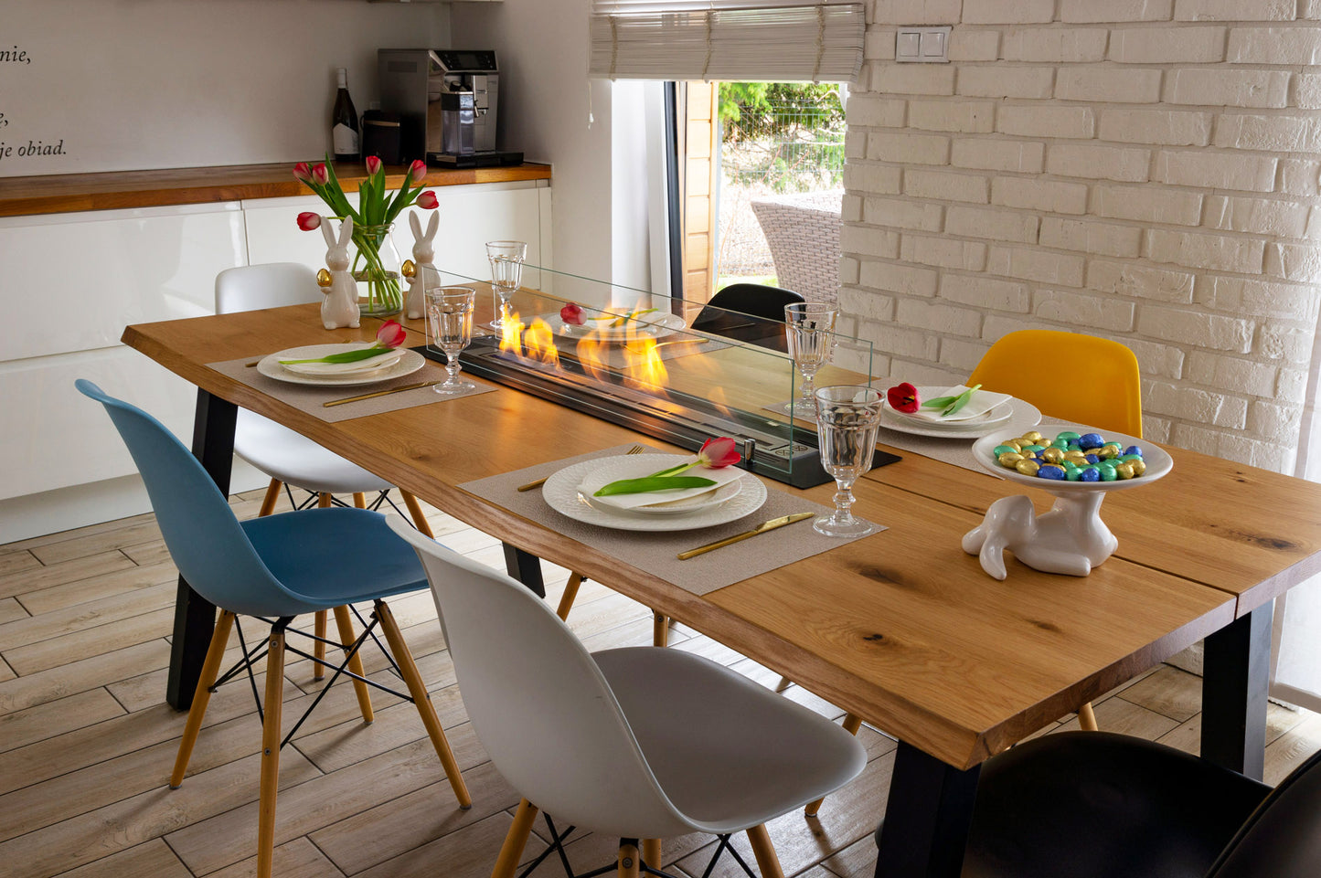 De Bio haard INBOUW 120