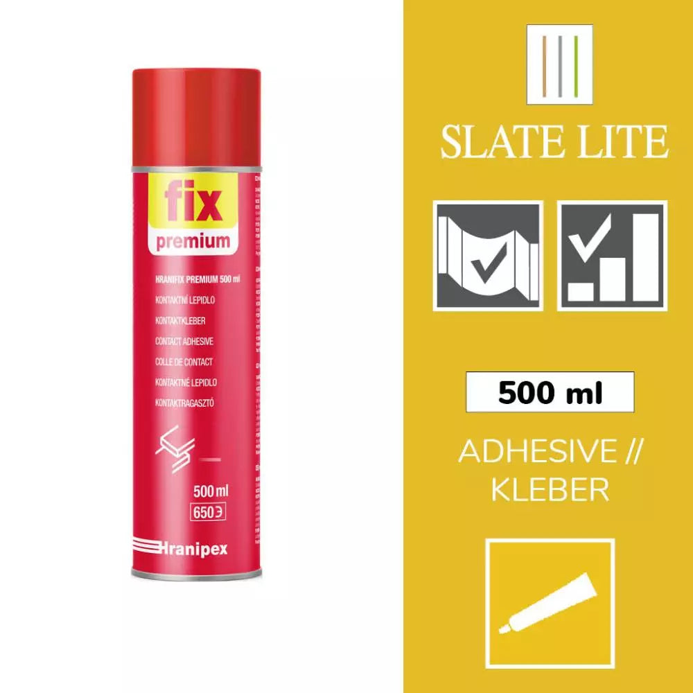Hranifix Premium – Professionele Spuitlijm voor Slate-Lite, UltraThin eco+ en Translucent