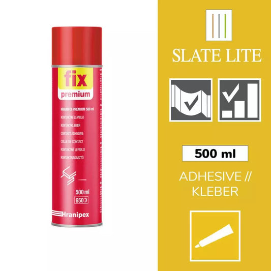 Hranifix Premium – Professionele Spuitlijm voor Slate-Lite, UltraThin eco+ en Translucent