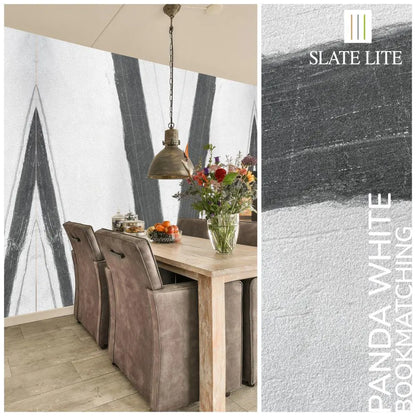Natuursteen Slate-Lite Panda White 315°
