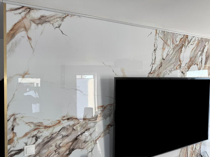 Koolstofpaneel CALACATTA GOLD GLANS