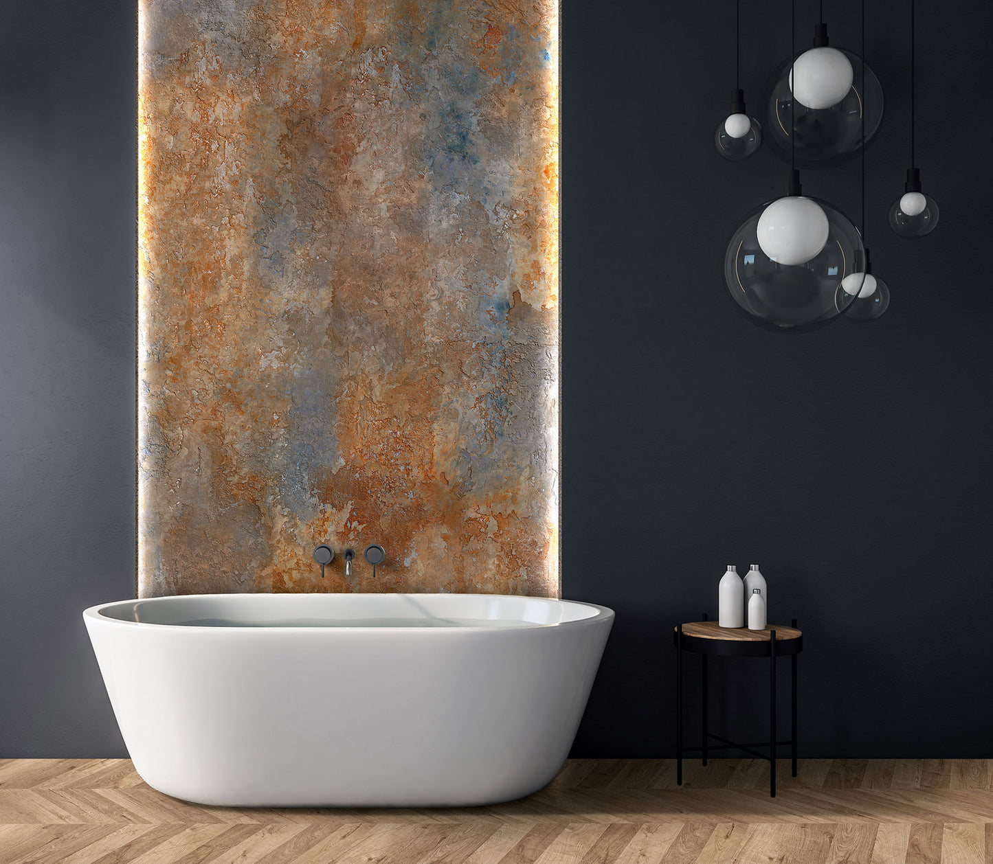 LUXE Koolstofpaneel RUSTIC COPPER