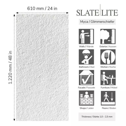 Natuursteen Slate-Lite Italian White