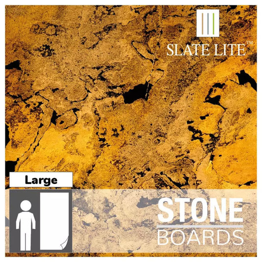 Natuursteen Translucent Stoneboard TL 240 x120cm x  4mm Falling Leaves