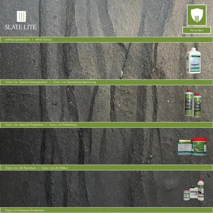 Natuursteen Slate-Lite Terra Noir Vertical