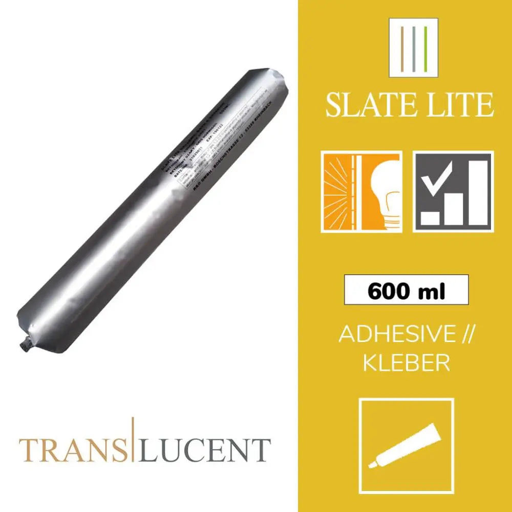 Translucent Crystal Clear 600ml