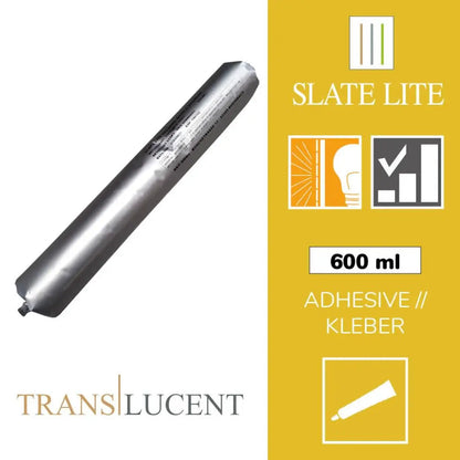 Translucent Crystal Clear 600ml